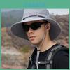 Summer Fishing Hat For Men Women With Large Brim Sun Protection And Breathable Polyester Fabric