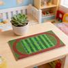 NOLITOY Miniature 1:300 Soccer Field Model Sand Table Diorama Athletics Stadium Architectural Scene Layout Model Sheet DIY Landscape
