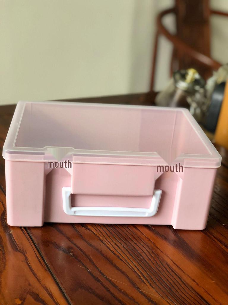 PP Transparent Double-Layer Lego & Toy Organizer Box