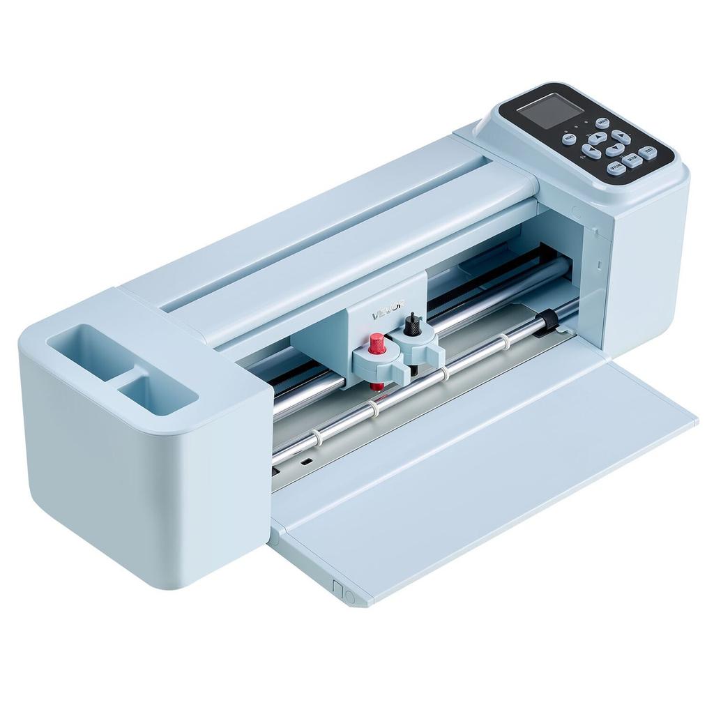 Vinyl-Schneidemaschine, 305 mm, Knopf- und Bildschirngesteuerter Vinylschneider, 5000+ integrierte Designressourcen, Kompatibel mit Mac, Windows, Android und