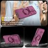 Magnetic Metal Ring Stand Armor Case For Honor X7c X7d 200 400 Smart 5G Slide Push Window Lens Protection TPU Plastic Back Cover