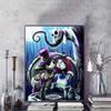 Diamantmalerei The Nightmare Before Christmas Alice im Wunderland Illustration DIY 5D Mosaik Stickerei Hobby Geschenk Heimdekoration