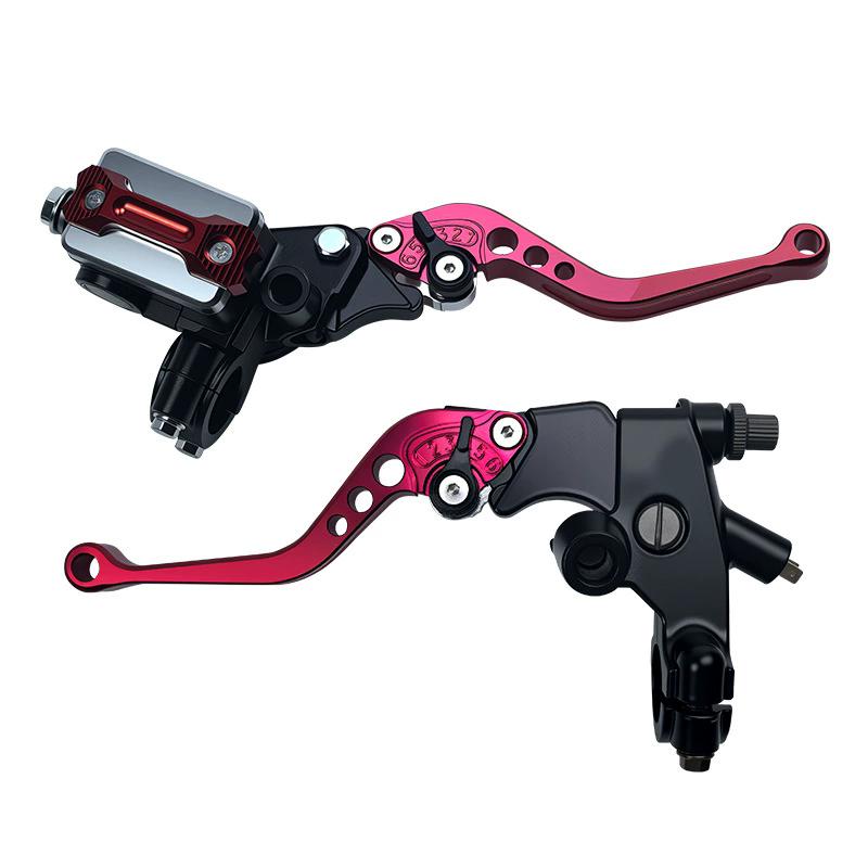 Custom CNC Machined Non-Standard Aluminum Alloy Motorcycle Clutch Parts Brake Handle Lever retrofit