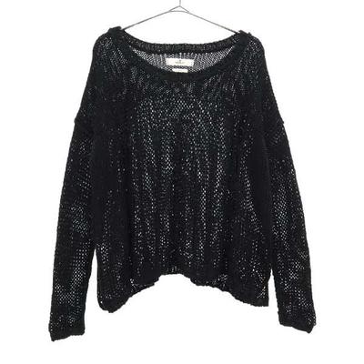 Long Sleeve Knit XS Black Sweater Women Used