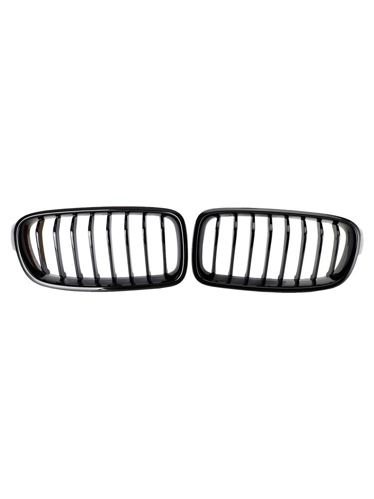 Gloss Black Front Kidney Grill Grille Fit BMW 3 Series F30 F31 F35 2012-2019
