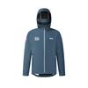FILA Cycling Fashion Versatile Sports Hooded Long Sleeve Waterproof Windproof Warm Jacket Men Jacket Dark-Reef-Blue A11M518702F-DB
