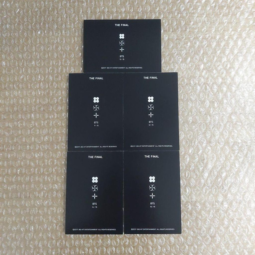 [USED] BTS WINGS FINAL Mini Photo Unit Tae Jin Official