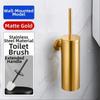 Wall Mounted Toilet Cleaning Brush Stainless Steel Bathroom Cleaning Tool  Bathroom