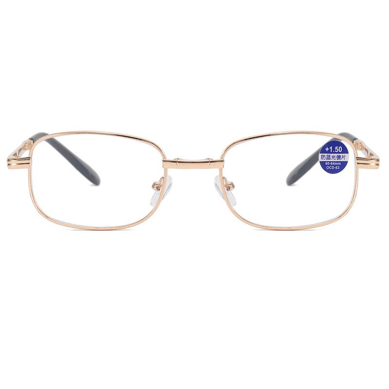 Folding Anti-Blue Reading Glasses Stall Running Rivers And Lakes Reading Glasses High Definition Anti-Fatigue Men And Women The Same Style