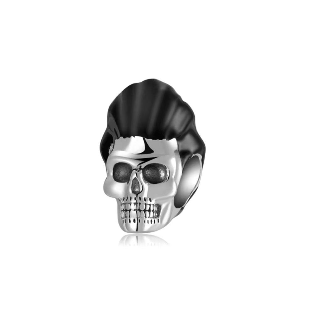 Brand New Halloween pumpkin head Copper Metal skull Charm Bead Component Bead Component Ideal Designed For Authentic Original Bracelet High Quality