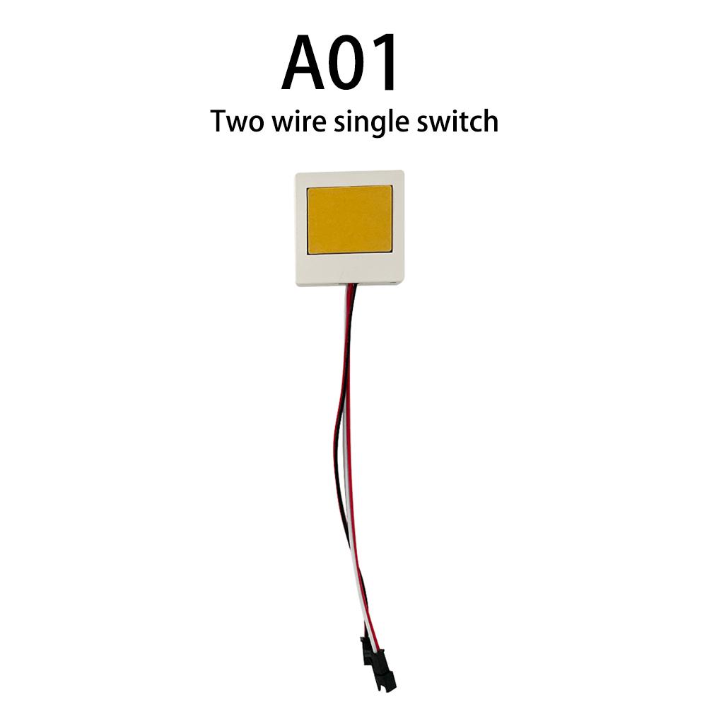 Mirror Lamp Touch Sensor Dimmer 5-24V LED Control Module Isolated Touch Switch for Bathroom Mirror Adjustable Brightness