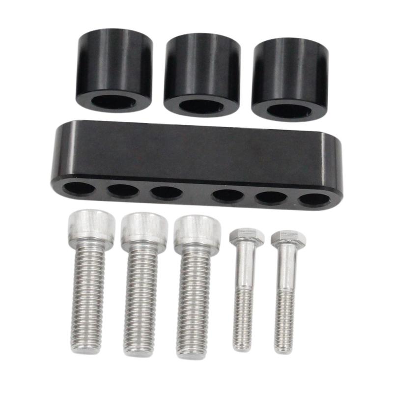 Floorboard 3/4'' Extension Spacer Kit High Performance Quick tallation Include Bolts and Spacers for Touring Motorcycle