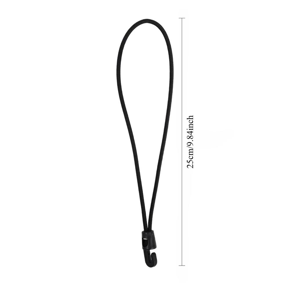10PCS 10/15/25cm Elastic Bungee Cord Set Tied Rope High Elasticity Luggage Straps Rope For Bikes Tie Downs Camping & Cars Cord T