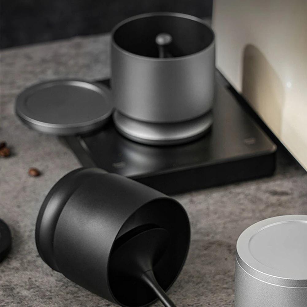 Blind Shaker for 58 Portafilter Aluminum Alloy Espresso Dosing Funnel Brewing Bowl Portafilter Dosing Ring Distributor Coffee