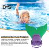 Pratica di nuoto con pinne da sirena Costumi da bagno con coda di sirena regolabili con pinne da sirena Aiuto per l'allenamento del nuoto Attrezzatura da nuoto leggera per bambini