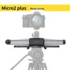 7ZEAPON Micro3 Electric Slider for DSLR/Mirrorless Cameras: Portable Manual & Electric Control for Time-lapse Photography