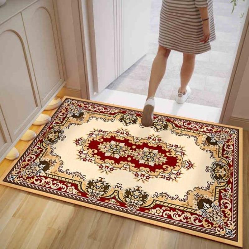 European Style Carpet Floor Mat Wear Resistant Bedroom Entrance French Floor Mat