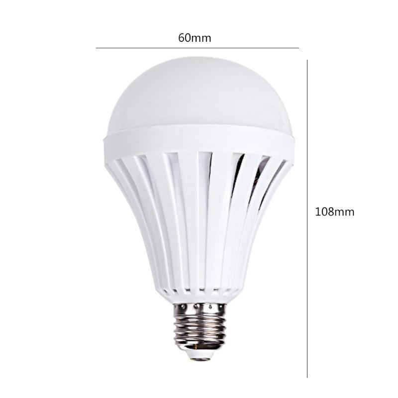 1-3PCS 5/7/9/12/15W Emergency LED Bulb E27 Rechargeable Backup Light 3-5H Battery Life Energy Saving Lamp for Camping Home Power Outage