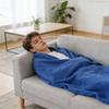 Fleece Sleeping Bag, Midday Nap Blanket, Camping Travel, Extra Thick And Breathable.