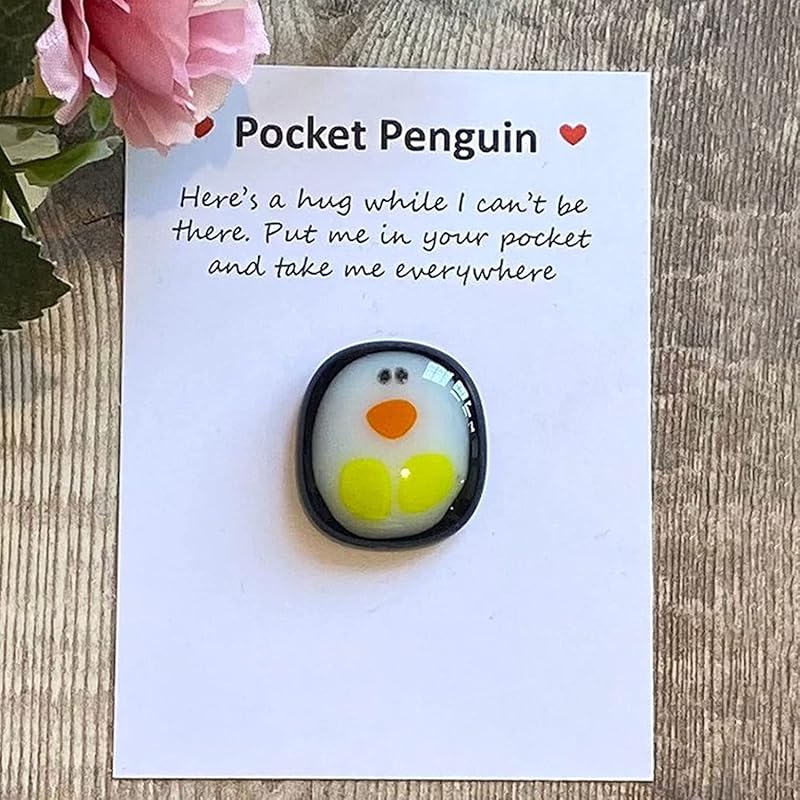 A Little Pocket Penguin Hug, Mini Cute Animal Decoration Pocket Hug Penguin Stress Relief Toy, Special Encourage Birthday Party Decoration, Kids 1pc