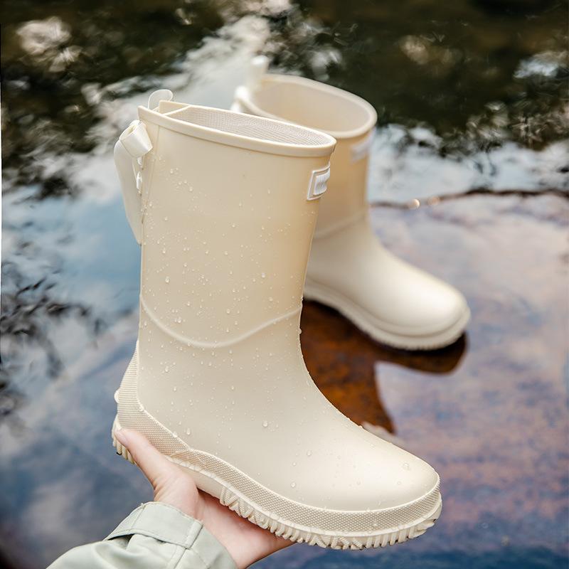 

New-style Adult Rain Boots with Soft Soles: Stylish High-cylinder Waterproof Adult Rubber Shoes, Outdoor Water Boots 2026 36