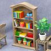 1:12 Dollhouse Miniature Arched Cabinet Vintage Bookcase Furniture Model