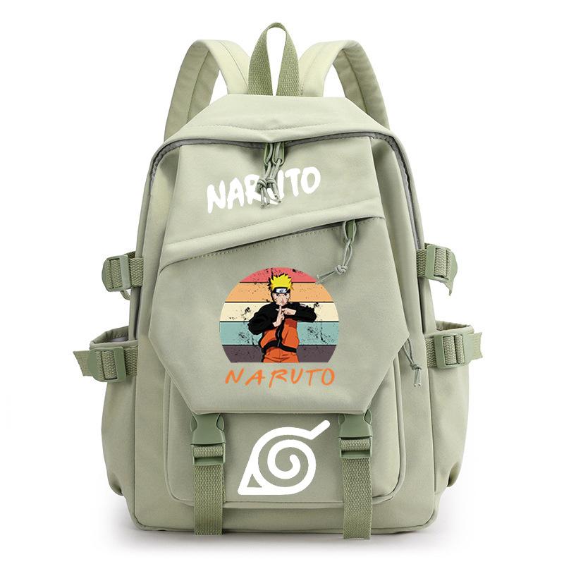 Animation peripheral junior high school backpack cross-border new large-capacity backpack computer bag