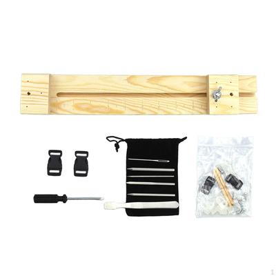 Bracelet Maker, Adjustable Length, with Buckle, Wristband Maker Braiding Weaving Kit