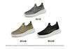 Men's Breathable Mesh Slip-on Loafers: Non-slip, Soft Sole, Casual Shoes for Dad