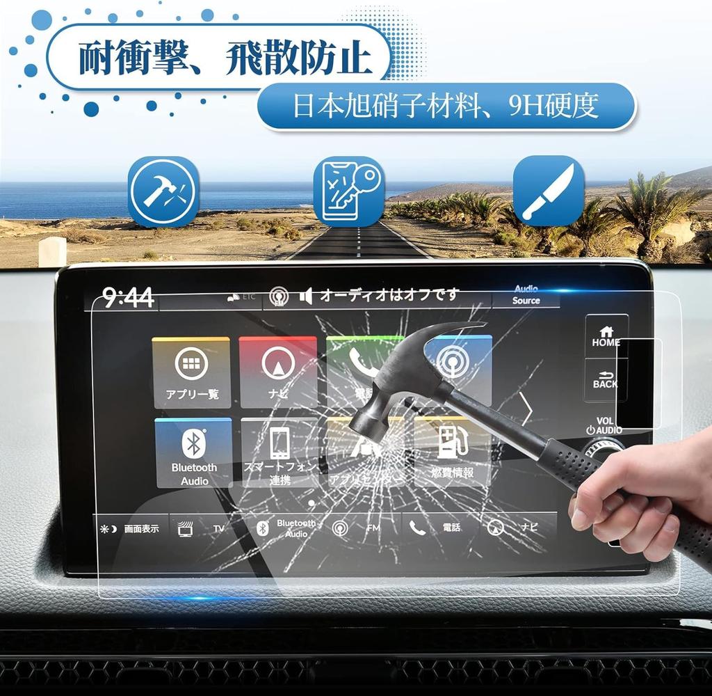 Coleya Honda Vezel RV3/RV4/RV5/RV6 2. generace 2021~ Ochranná fólie na navigaci do auta, 9palcový LCD
