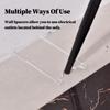 2PC Clear Acrylic Furniture Stoppers Wall Protector Bed Table Couch Non-slip Stabilizer Pads Wall Spacer for Prevents Fire Risks