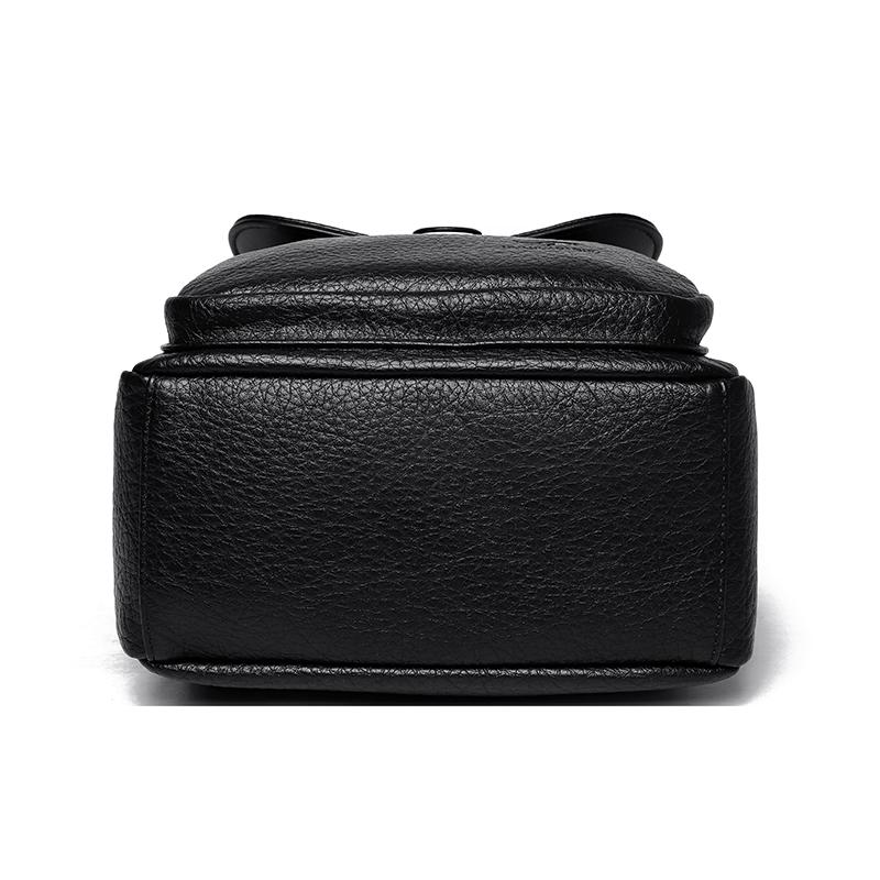 Vintage Backpack Women's PU Backpack Large Capacity Multifunctional Shoulder Bag