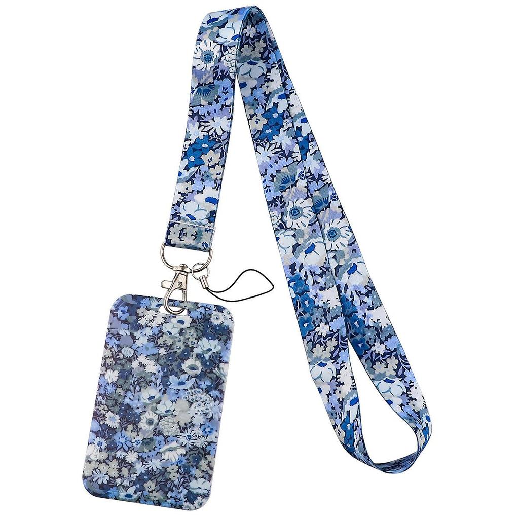 Credential Holder Pink Ribbon Lanyards for Keys Neck Strap For Card Badge Gym Keyring Nurse Accessories