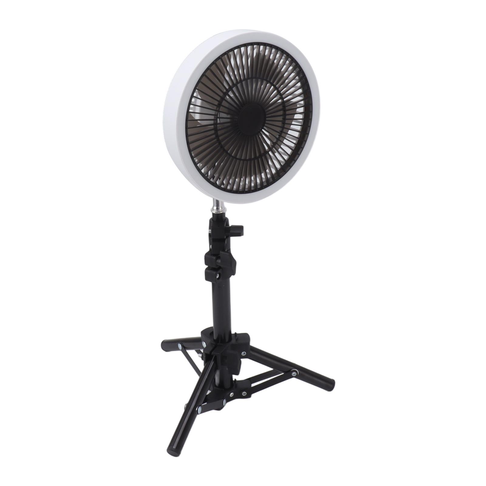 Portable   Fan 10000mAh USB Rechargeable   Oscillating Standing Fan with Tripod for Home Camping