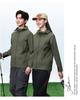 Custom Logo Solid Color Hooded Jacket for Outdoor Team Activities