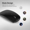 2.4G Wireless Mouse Mice 1600DPI Portable Ultra-thin Mute Mouse 4 Keys Wireless Optical Mouse for Laptop Desktop Computer