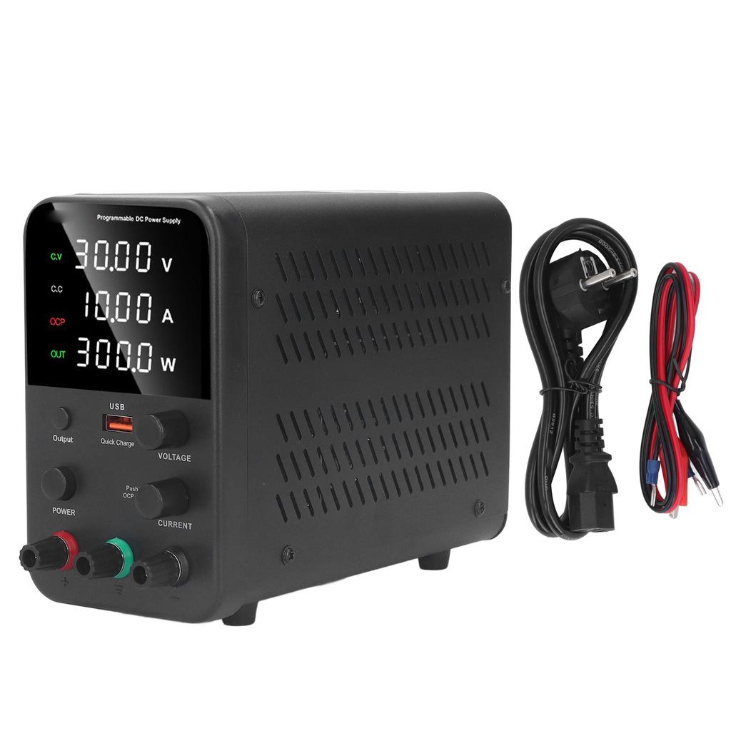 WPS3010H 0‑ 0‑10A 300W DC Power Supply Variable Aluminum Alloy Regulated Power Supply