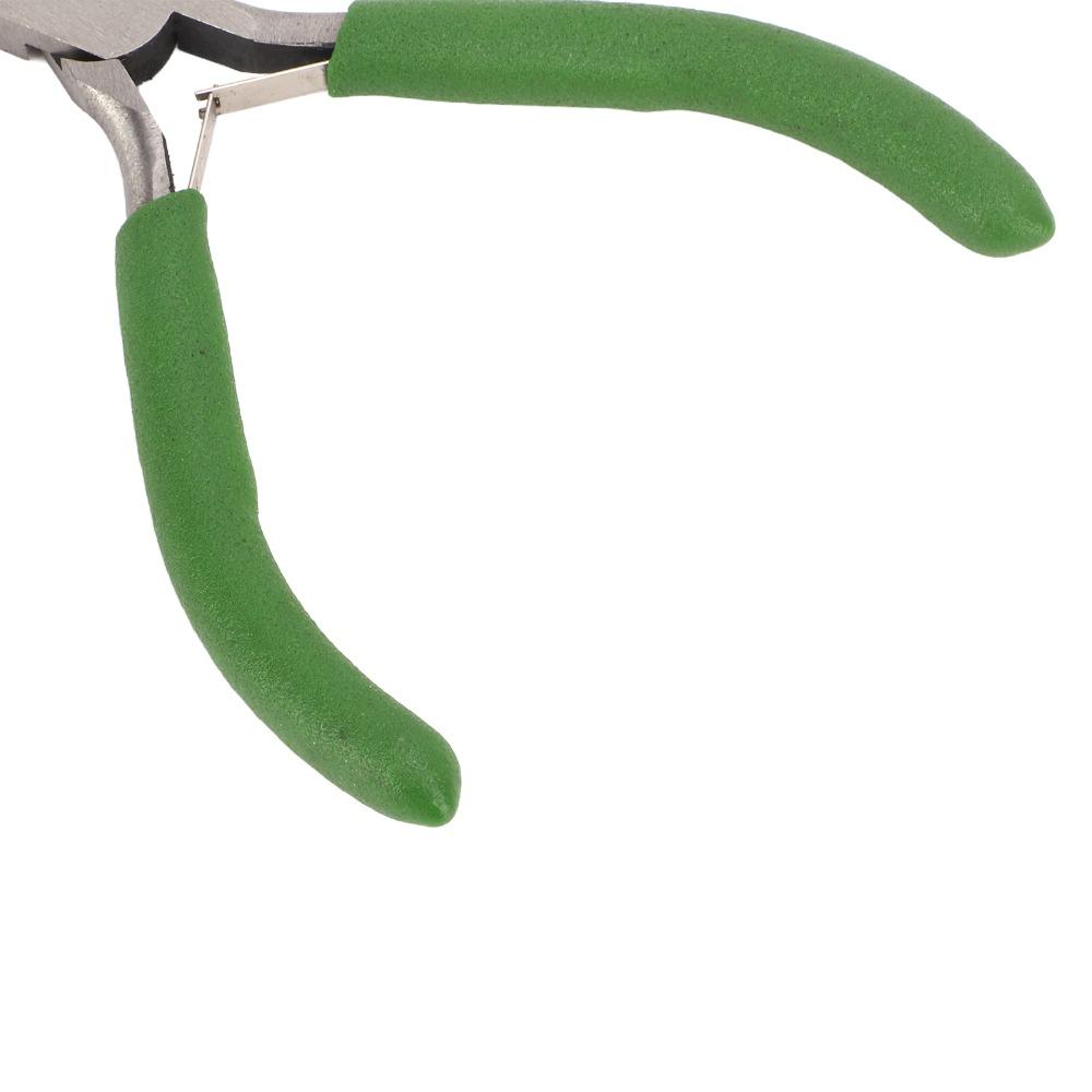 Carbon Steel Round Nose Pliers Nonslip Handle Wire Looping Pliers Precise Wire Looping