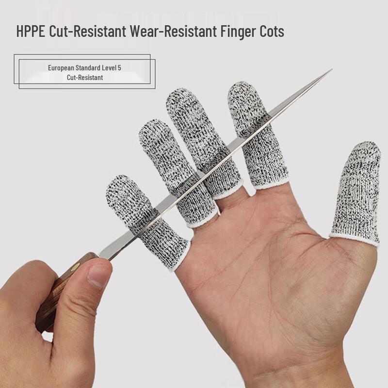 AMS HPPE Anti-Cut Finger Sleeves One Size