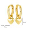 925 Silver Needle Vintage Geometric Pendant Earrings Round/Square/Shell Earrings for Women Fashion Jewelry Pendientes
