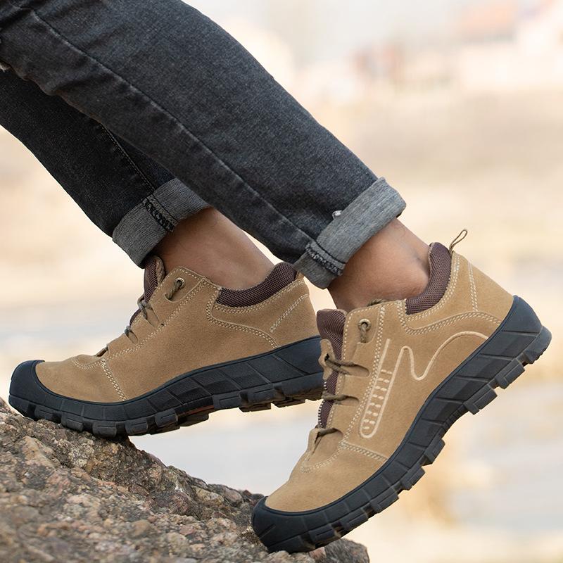 Labor Shoes, Anti-smashing and Anti-piercing Casual Comfortable Wear-resistant Safety Protective Work Shoes
