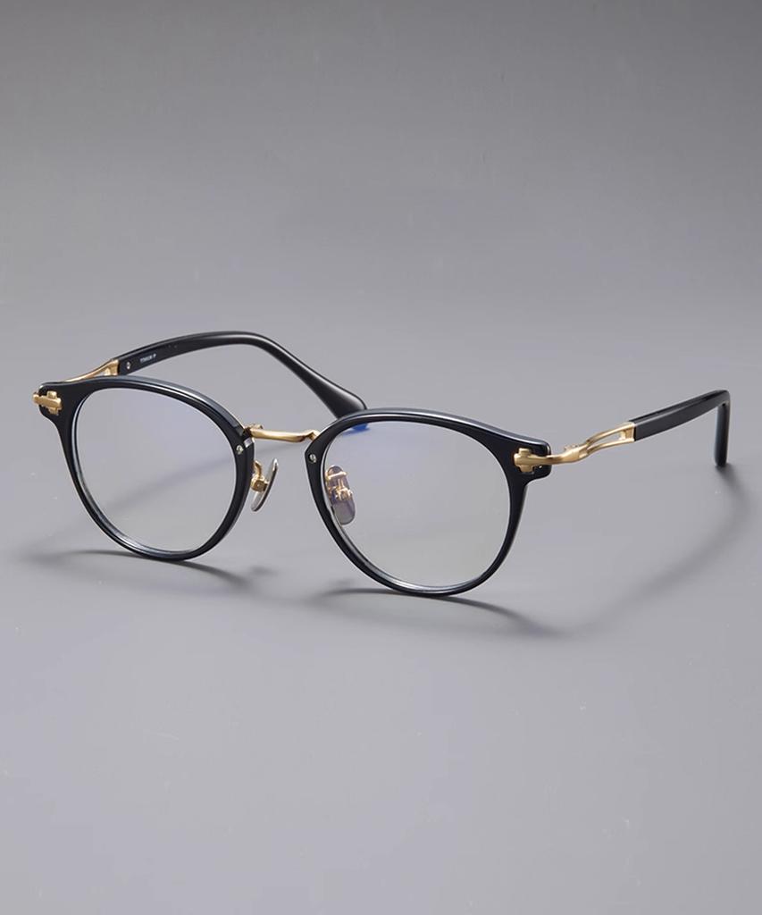 Lingkeonpeuleim Cumls01 Titanium Eyeglass Frame Black