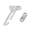 2pcs/set Window Restrictor Clips 304 Stainless Steel Window Safety Locks Protect Children Secure & Easy To Install