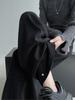 Wide Leg Pants Women Autumn Winter Thicken Loose Casual Straight Trousers Y2K Ladies with Pockets Mop Pants Slim Body