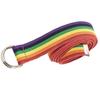 Braided Rainbow Waist Chain Belt for Women Prom Banquet Club Party Hot Girl Rainbow Elegant Woven Belt