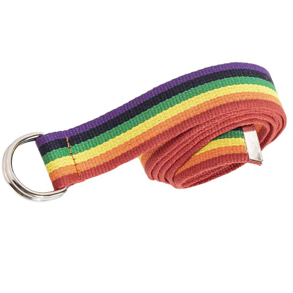 Braided Rainbow Waist Chain Belt for Women Prom Banquet Club Party Hot Girl Rainbow Elegant Woven Belt