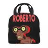 Futuramas Cartoon Comic Product Insulated Lunch Bag For School Food Storage Bag Leakproof Cooler Thermal Lunch Boxes