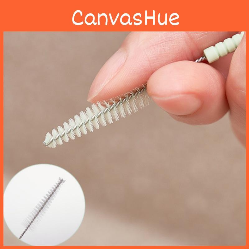 Straw Baby Care Cleaning Brush Set With Durable Pp Nylon For Infant Feeding