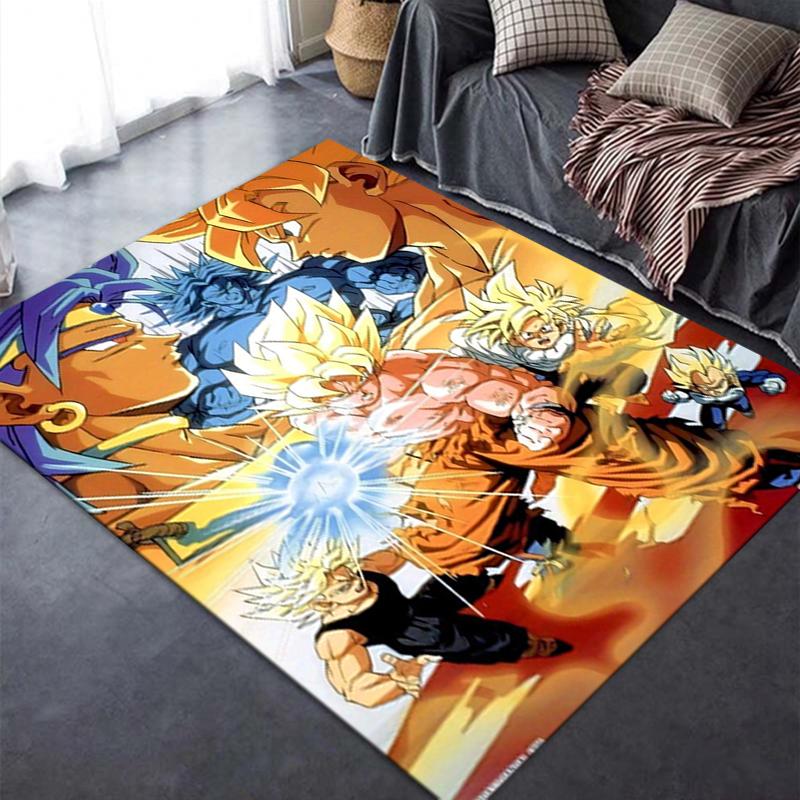 2025 New DRAGON BALL Carpet Rug for Living Room Bedroom Home Sofa Decoration,Kids play Non-slip Floor Mat31