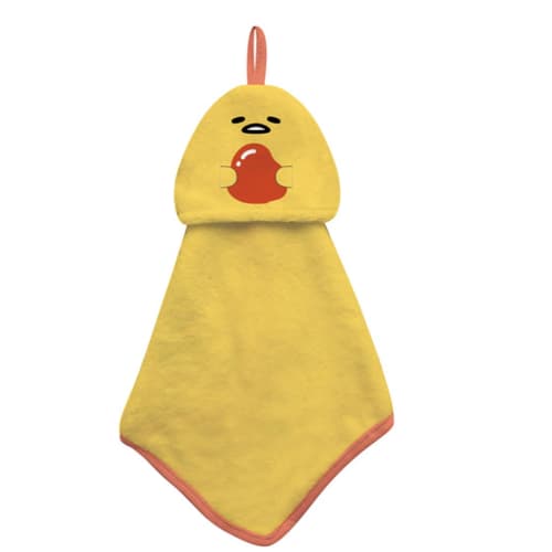 K Company Sanrio Characters (Onigiri Series) Hand Towel Mascot Gudetama SAON-OM-GU